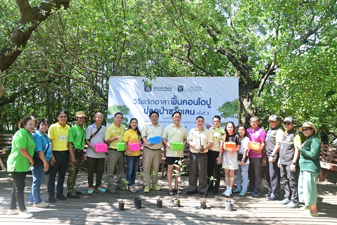 วิริยะประกันภัย เดินหน้าโครงการ “ฟื้นคอนโดปู สู่ป่าชายเลน” EP.3