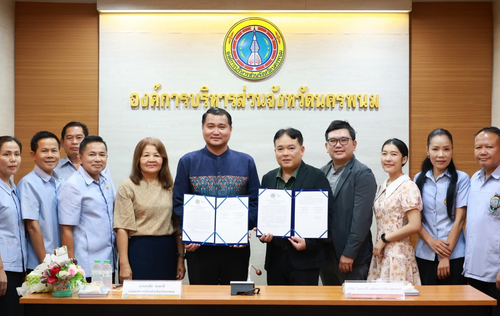 WINMED ลงนามตรวจคัดกรองมะเร็งปากมดลูกสตรีกับ อบจ.นครพนม