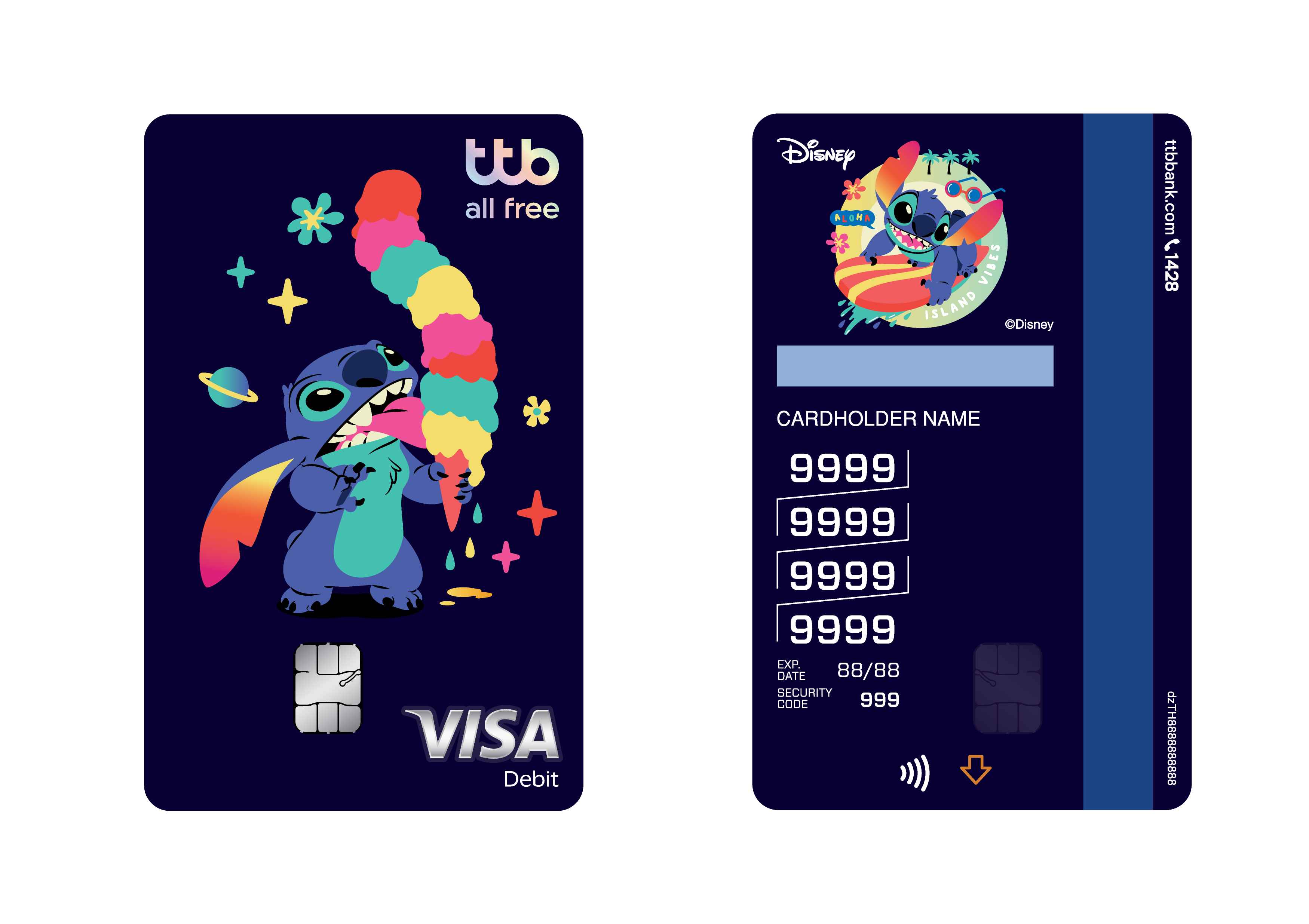 ทีทีบี เปิดตัวบัตรเดบิต ทีทีบี ออลล์ฟรี ดิสนีย์ ลายใหม่ “สติทช์”  ลิมิเต็ด อิดิชัน เพียง 2,000 ใบเท่านั้น พร้อมดีลอัศจรรย์ที่ให้ความคุ้มค่าที่มากกว่า 