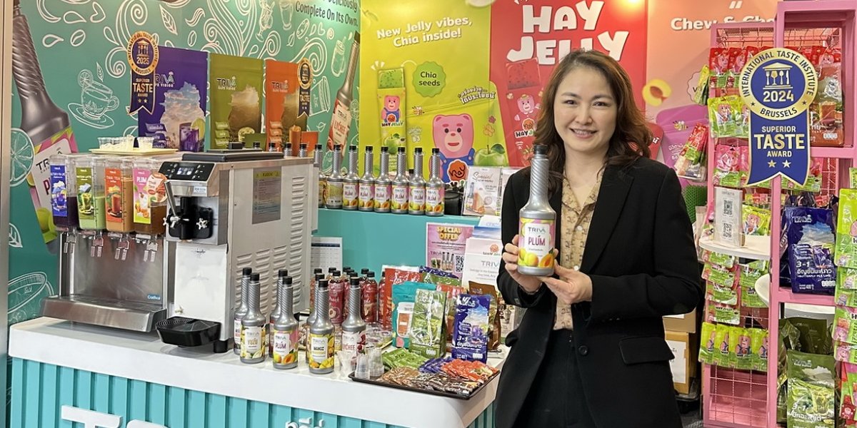 TACC ขนทัพสินค้าแบรนด์ TRIVA และ HAY Jelly  ร่วมงาน THAIFEX – Anuga Asia 2025