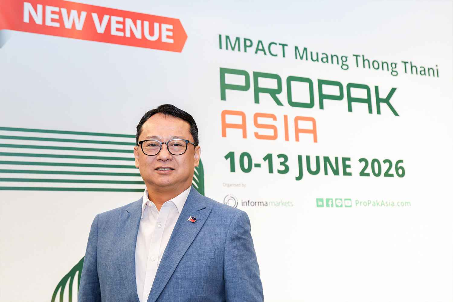 อินฟอร์มา มาร์เก็ตส์ เดินหน้าครั้งสำคัญ ย้ายงาน ProPak Asia 2026 ไป อิมแพ็ค เมืองทองธานี  ขยายพื้นที่ใหญ่ขึ้น 30% กว่า 70,000 ตรม. วางเป้าปี 2028