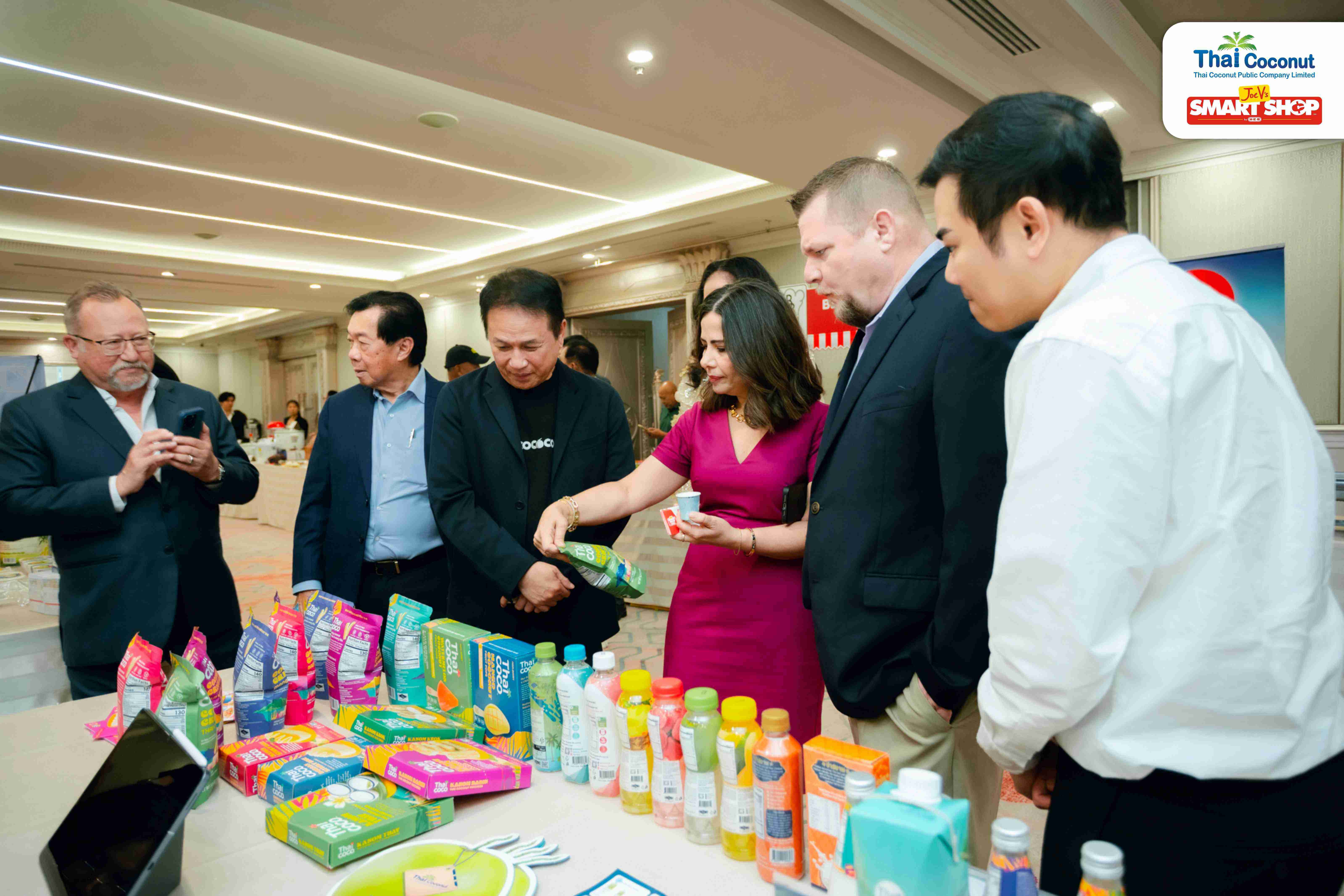 COCOCO ร่วมงานเชื่อมสัมพันธ์การค้าไทย-สหรัฐฯ เจรจาธุรกิจกับ H-E-B Grocery Company ค้าปลีกยักษ์ใหญ่จากสหรัฐฯ