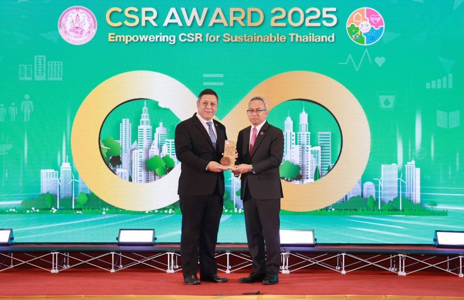 อีสท์ วอเตอร์ (EASTW) รับรางวัล "CSR Award 2025" เชิดชูองค์กร CSR ดีเด่น สร้างพลังขับเคลื่อนสังคมไทยสู่ความยั่งยืน