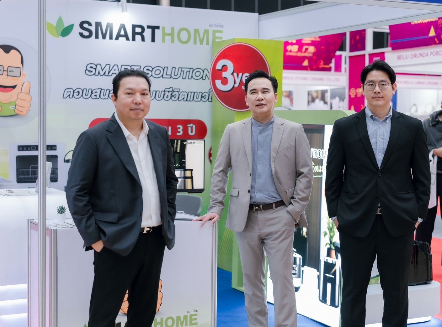 Smarthome โชว์ศักยภาพเครื่องใช้ไฟฟ้าแบรนด์ไทย ในงานแสดงสินค้าจีน-อาเซียน ครั้งที่ 12 ลุยขยายตลาดใหม่