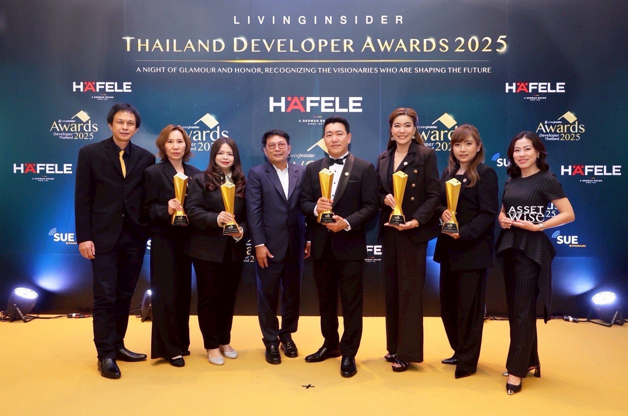 “แอสเซทไวส์” แบรนด์อสังหาฯ ที่ครองใจผู้บริโภค คว้า 5 รางวัลจาก LivingInsider Thailand Developer Awards 2025 ควบตำแหน่ง Best CEO แห่งปี