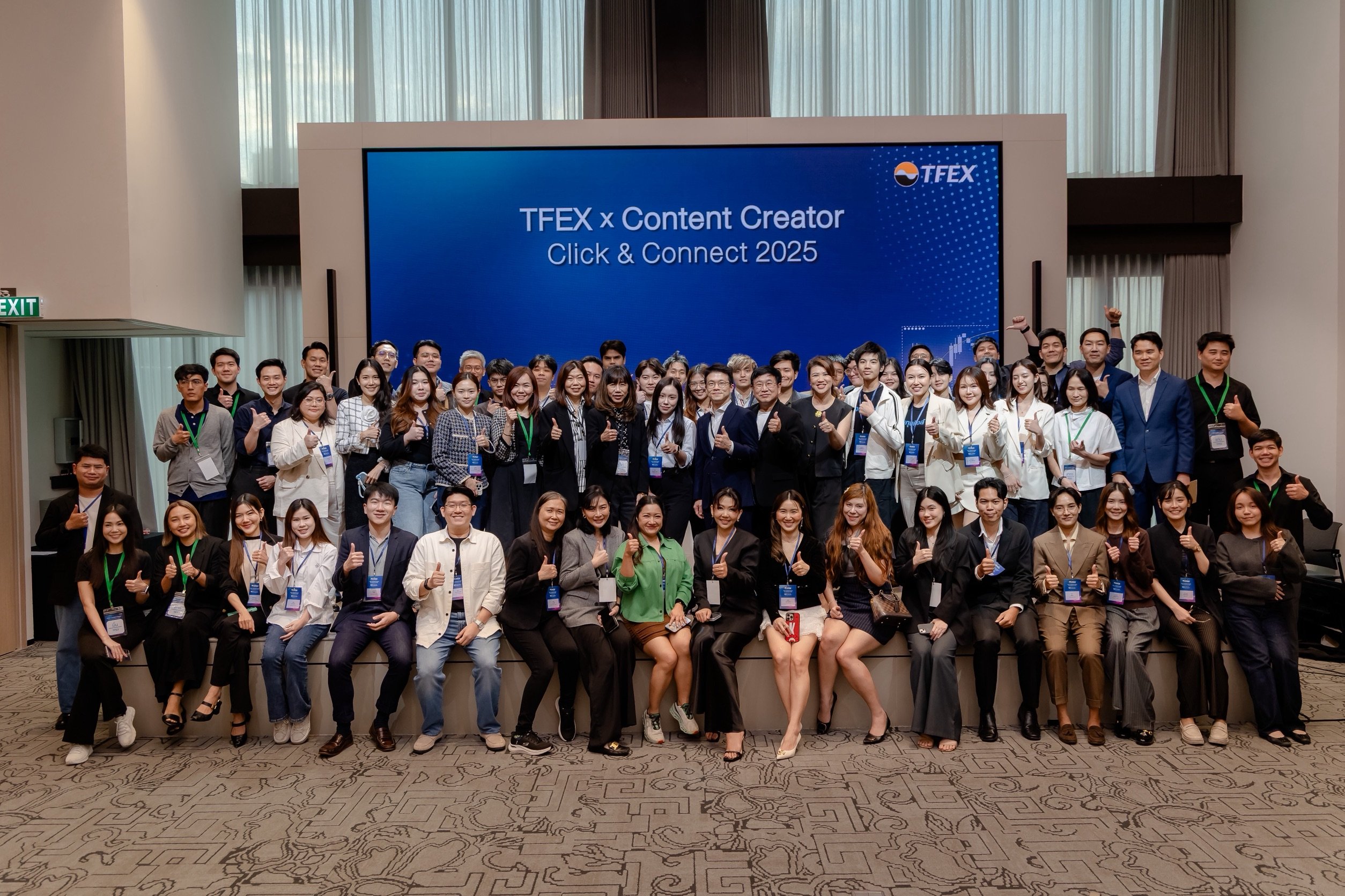 TFEX ส่งเสริมความรู้แก่กลุ่ม Content Creator รุ่นใหม่