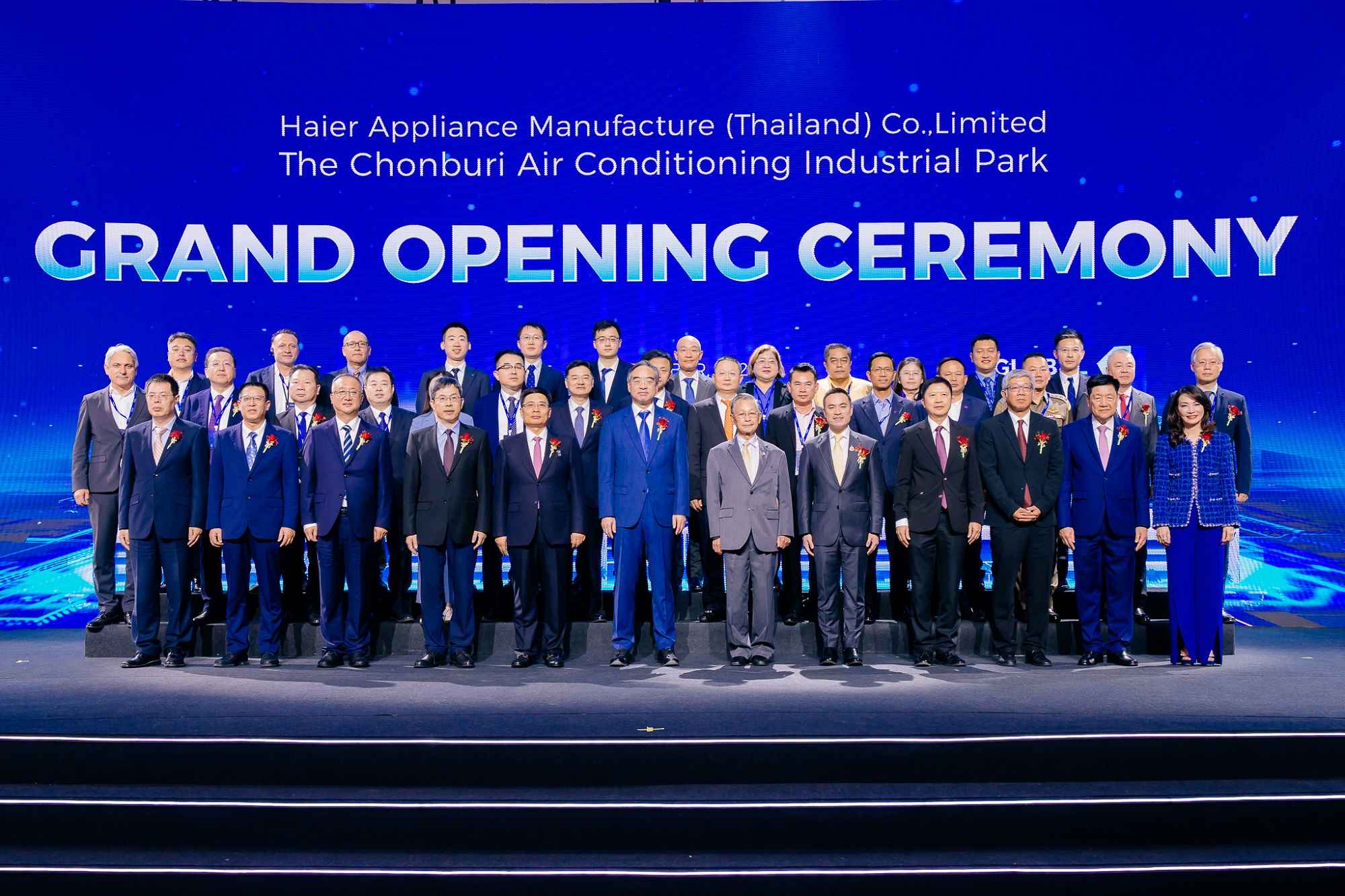WHA Group ร่วมแสดงความยินดี งานเปิดตัวโรงงานผลิตเครื่องปรับอากาศ Haier  ณ นิคมอุตสาหกรรมดับบลิวเอชเอ อีสเทิร์นซีบอร์ด 3 ชลบุรี