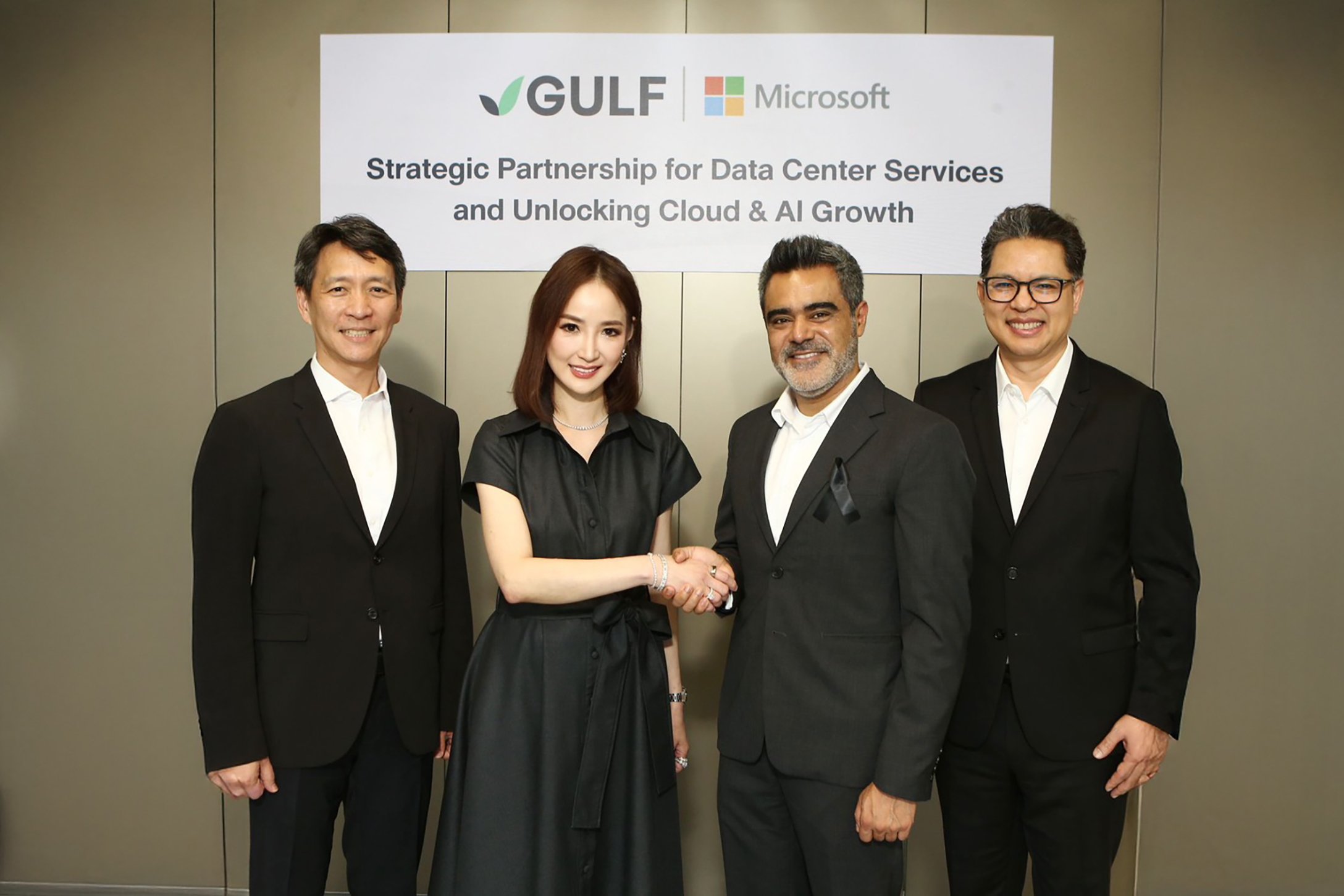 GULF ให้บริการศูนย์ข้อมูลกับ Microsoft พร้อมประกาศความร่วมมือเชิงกลยุทธ์ เพื่อพัฒนาธุรกิจ Cloud และ AI ในประเทศไทย มุ่งสู่การเป็นศูนย์กลางดิจิทัลของภูมิภาค