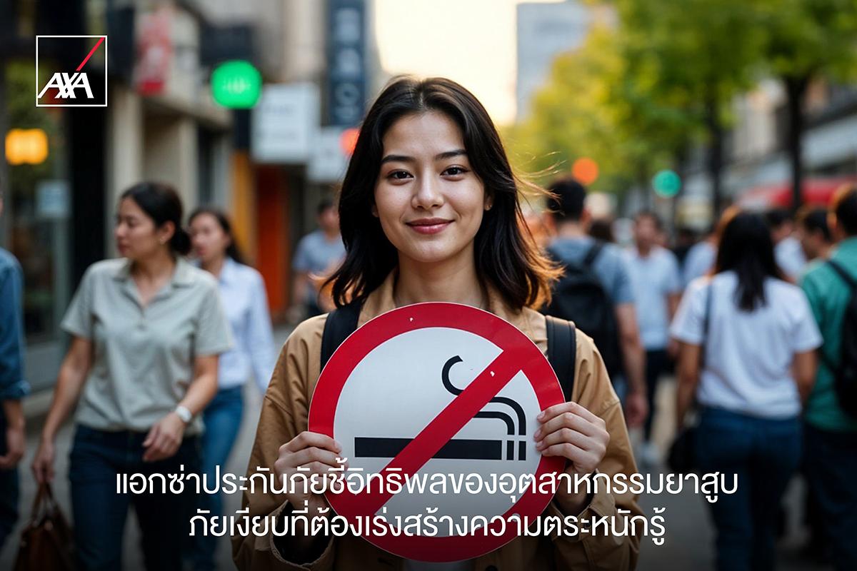 แอกซ่าประกันภัย ร่วมรณรงค์วันงดสูบบุหรี่โลก ระบุเป็นภัยเงียบที่ต้องเร่งสร้างความตระหนักรู้