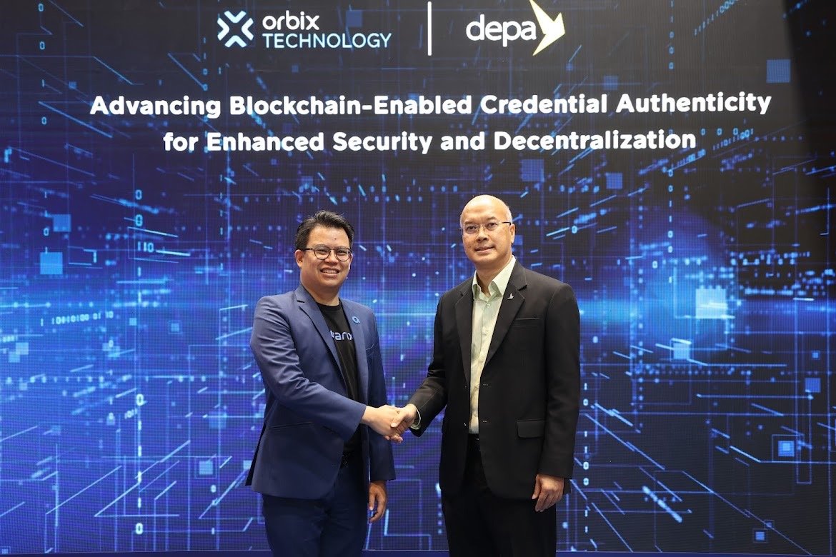 Orbix Technology จับมือ depa พัฒนาระบบตรวจสอบและรับรองเอกสารด้วยเทคโนโลยีบล็อกเชน