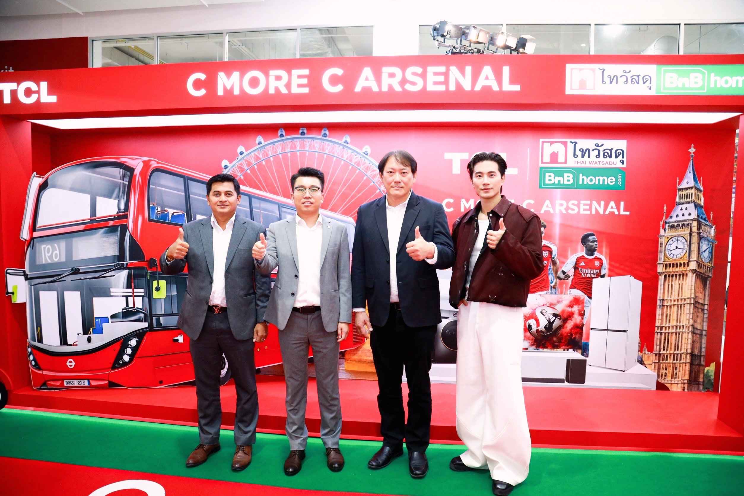 TCL ยกทัพนวัตกรรมทีวี "C Series" QD Mini LED บุกทั่วไทย  โรดโชว์ยิ่งใหญ่ที่ ไทวัสดุ x บีเอ็นบี โฮม นครอินทร์ ชวนลุ้นบินลัดฟ้าเชียร์อาร์เซนอล