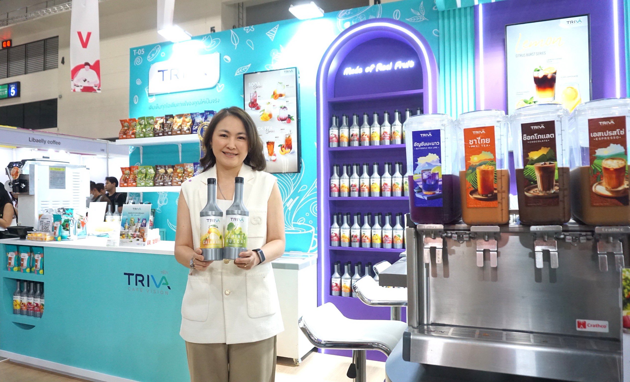 TACC ยกทัพแบรนด์ TRIVA ร่วมงาน Thailand Coffee Fest 2025