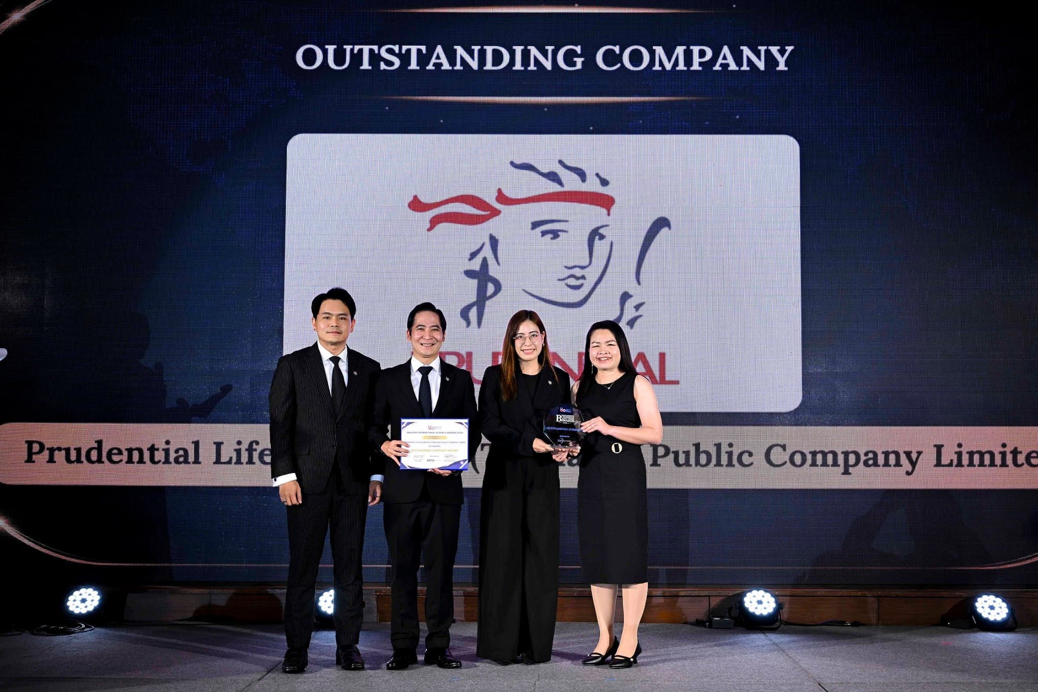 พรูเด็นเชียล ประเทศไทยคว้ารางวัล องค์กรที่มีความเป็นเลิศในการดำเนินธุรกิจ