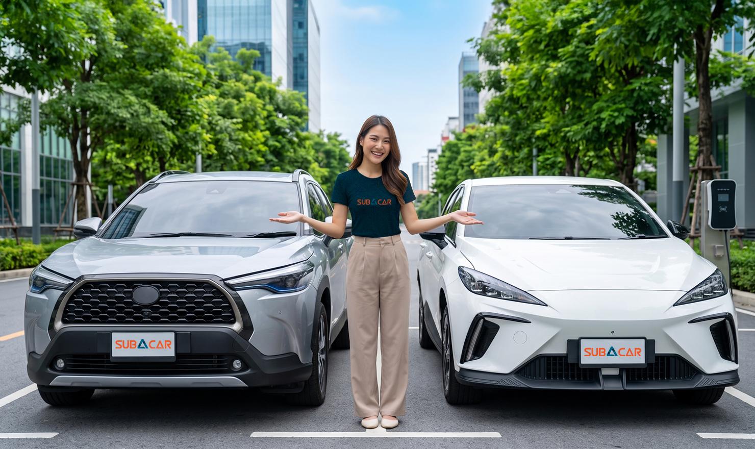 SUB A CAR เพิ่มพอร์ตรถพลังงานทางเลือก ตอบรับเทรนด์การเดินทางยุคใหม่
