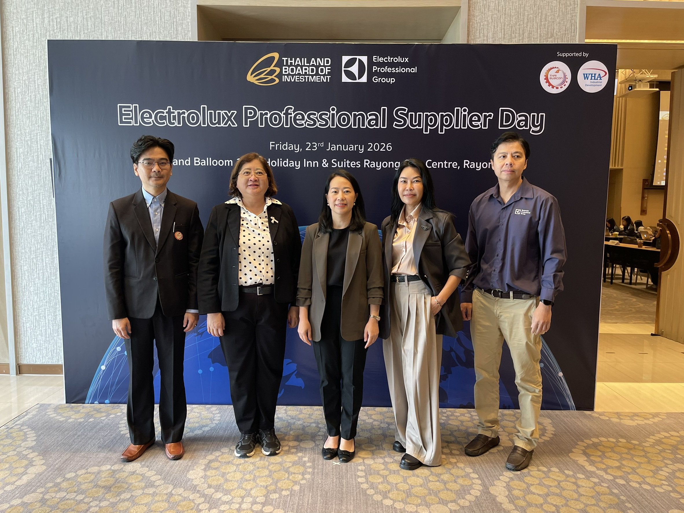WHA Group ผนึกพันธมิตรจัดงาน “Electrolux Professional Sourcing Day” ตอกย้ำความเชื่อมั่นบริษัทชั้นนำระดับโลก