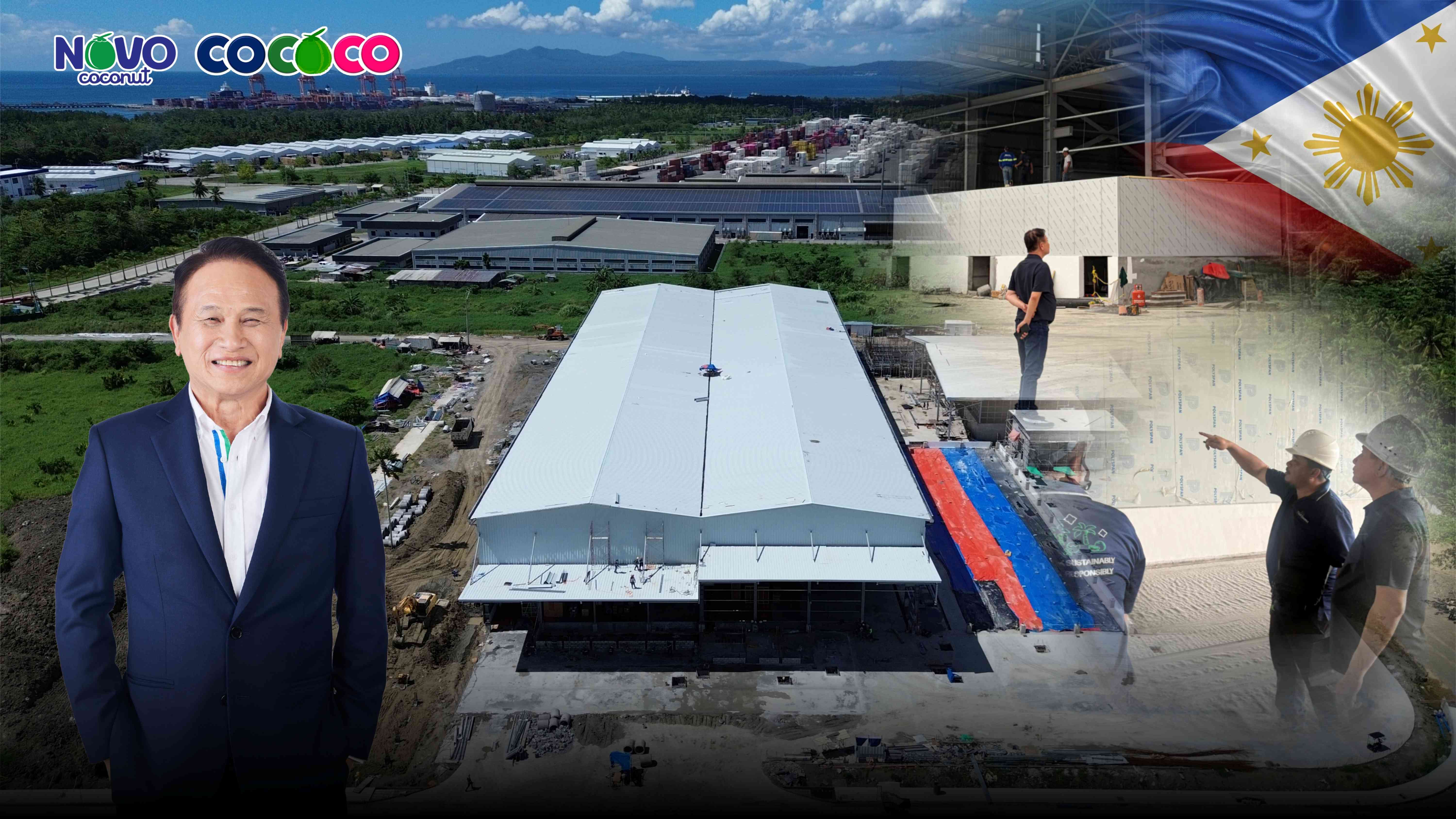COCOCO - NOVO ลงพื้นที่ฟิลิปปินส์ ติดตามความคืบหน้าโรงงานใหม่ คาดเปิดดำเนินการภายในปี 2569