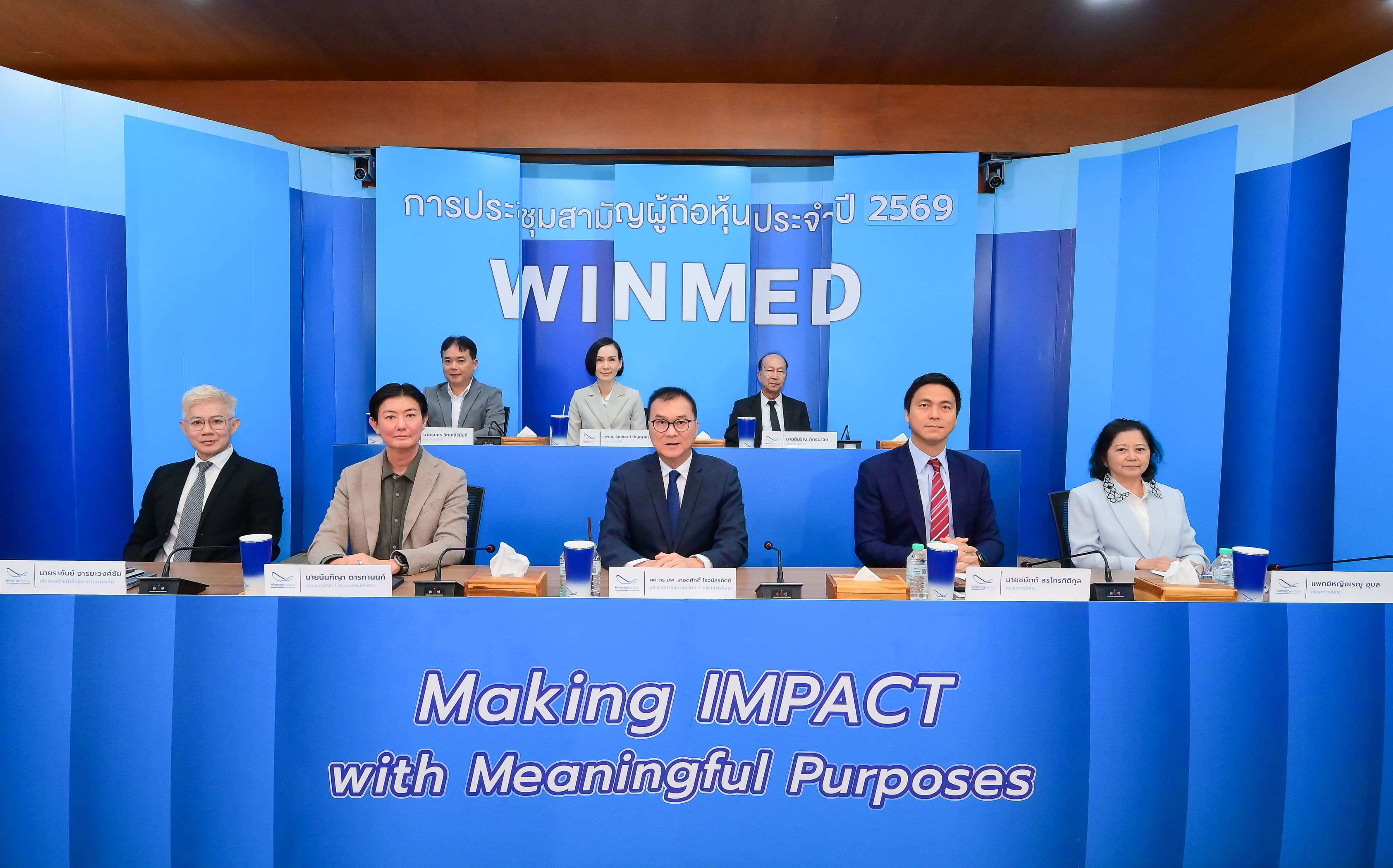 ผถห. WINMED หนุนโหวตจ่ายปันผล 0.0125 บ./หุ้น