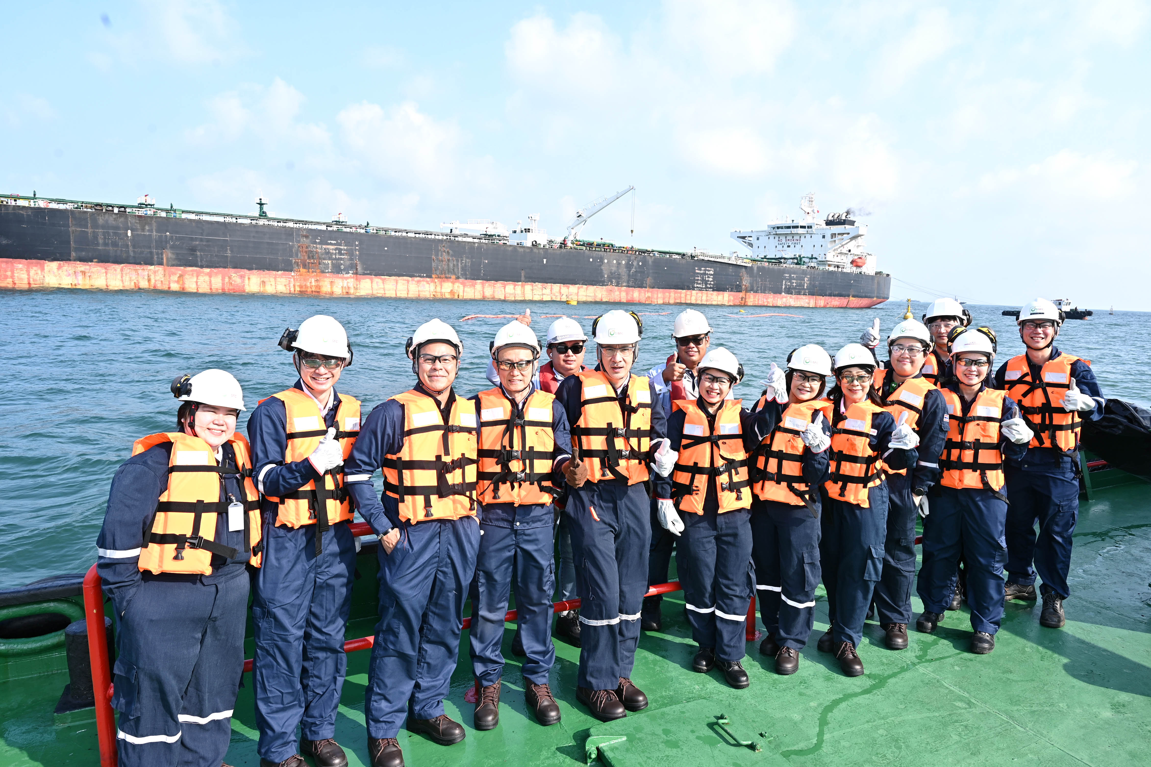 บางจากฯ แจ้งเรือขนส่งน้ำมันดิบจากตะวันออกกลางถึงท่าเรือโรงกลั่นน้ำมันบางจาก ศรีราชา ดำเนินการผลิตตามแผน