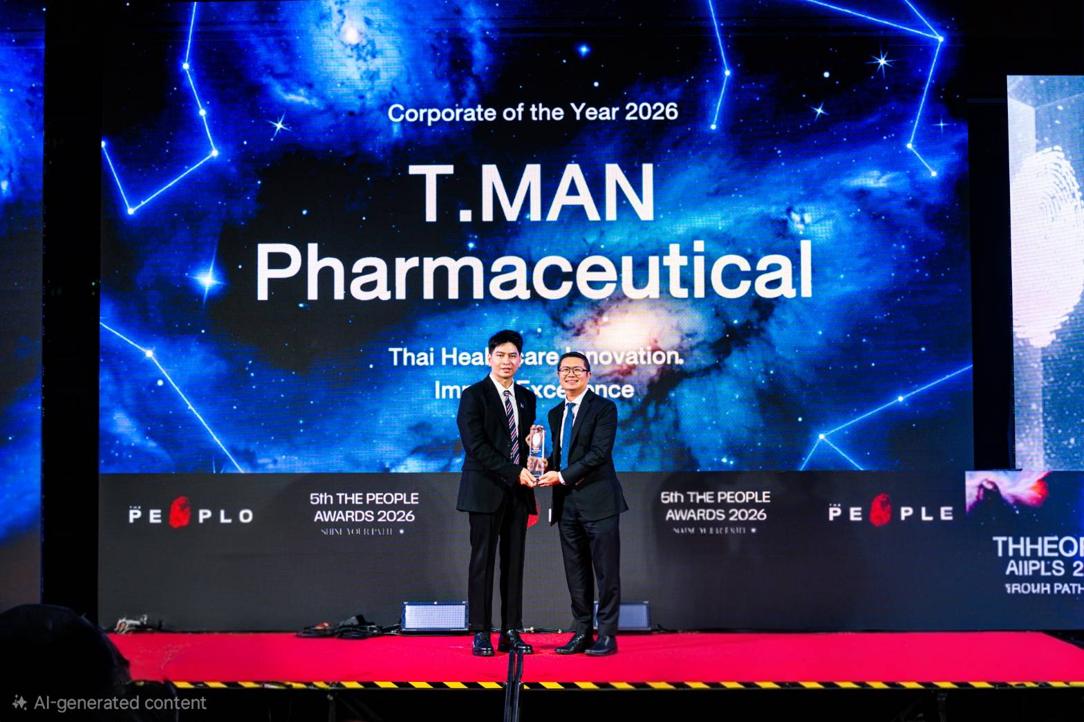 TMAN คว้ารางวัล “Corporate of the Year” สุดยอดนวัตกรรมสุขภาพไทยเพื่อสังคมที่ยั่งยืน เวที The People Awards 2026