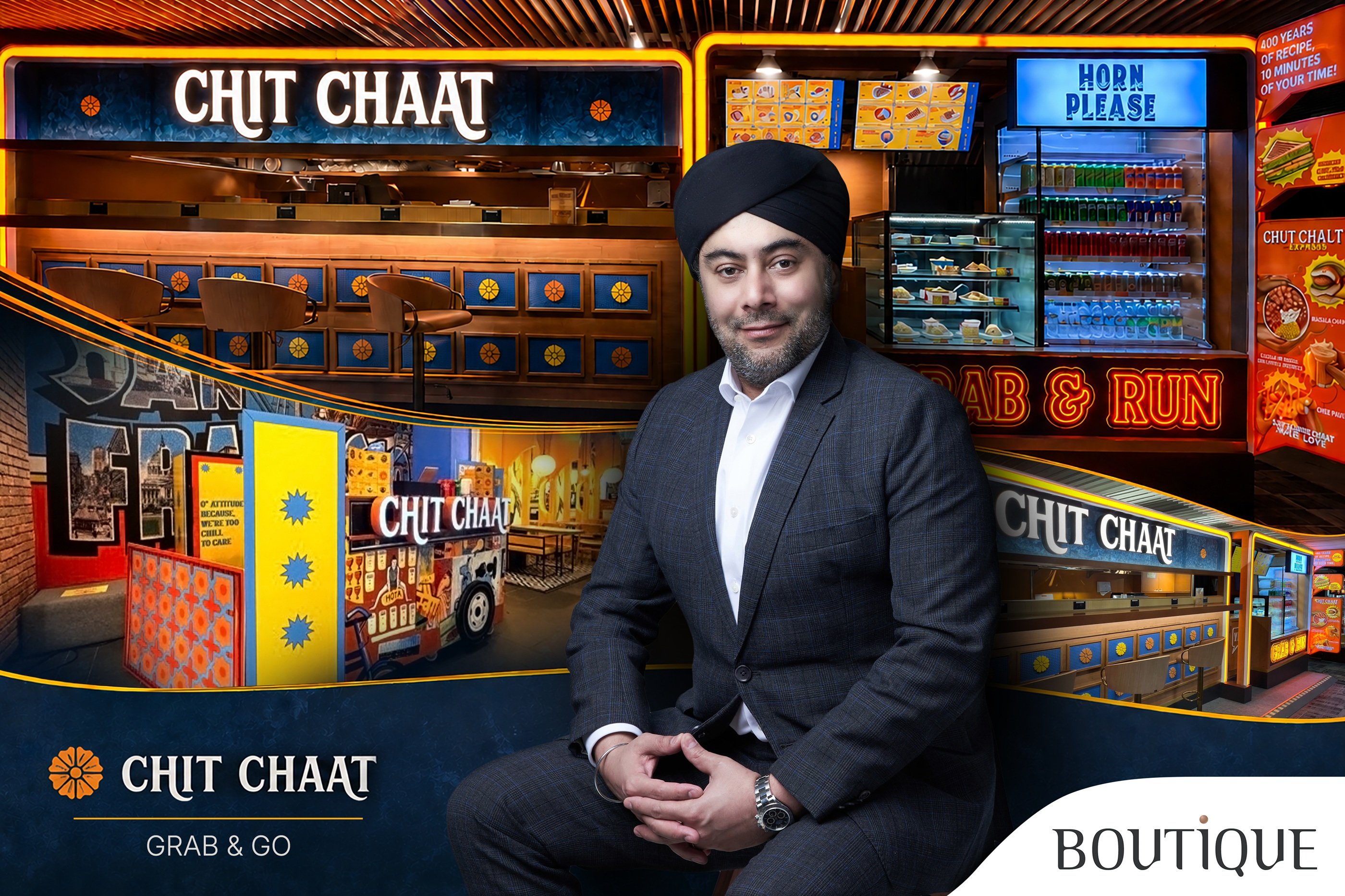 บูทิค คอร์ปอเรชั่น (BC) เดินหน้าขยายธุรกิจ F&B เปิด “CHIT CHAAT EXPRESS”