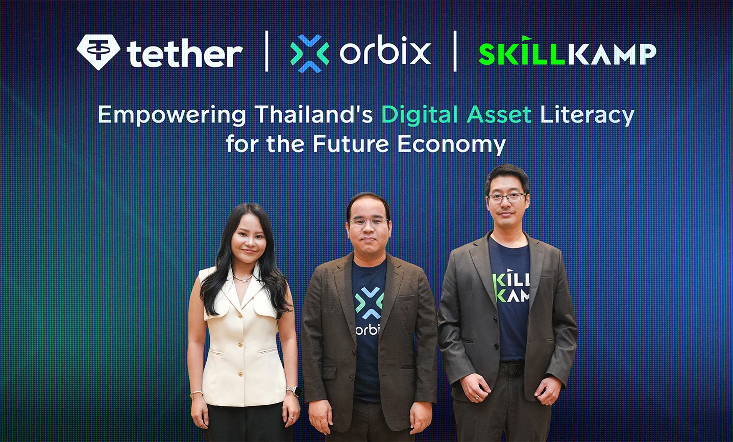 orbix ผนึก Tether และ SKILLKAMP ยกระดับความรู้สินทรัพย์ดิจิทัล หนุนคนไทยสู่เศรษฐกิจดิจิทัล
