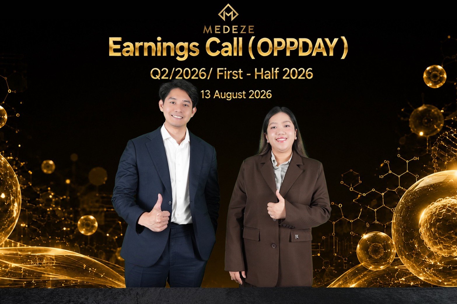 MEDEZE โชว์กำไร Q2/69 แตะ 40.18 ล้านบาท โต 17% QoQ เดินหน้ายกระดับมาตรฐาน–ต่อยอดนวัตกรรมสเต็มเซลล์