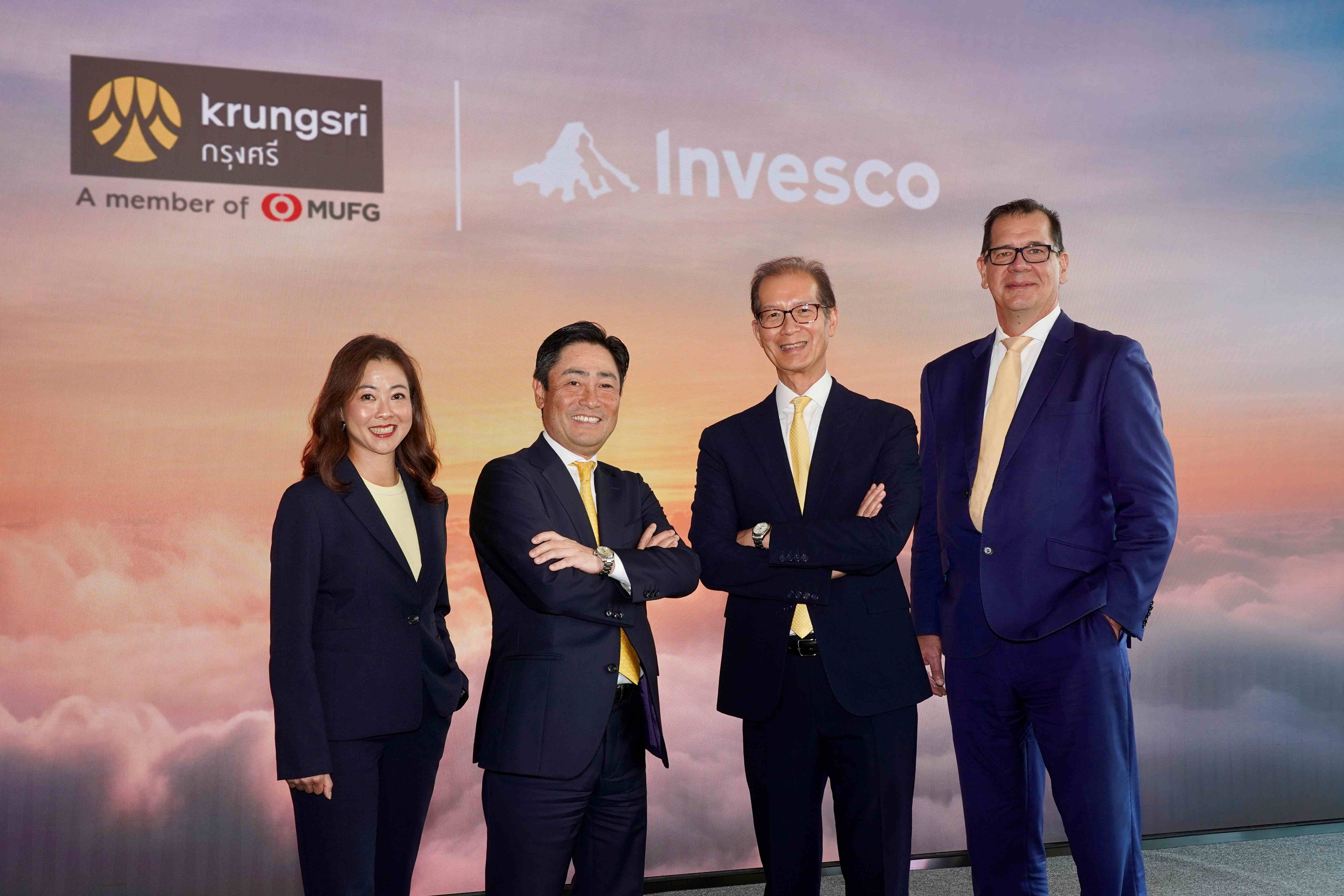 กรุงศรี จับมือ อินเวสโก เสริมแกร่งโซลูชันการลงทุน สร้างโอกาสบริหารความมั่งคั่งอย่างรอบด้าน