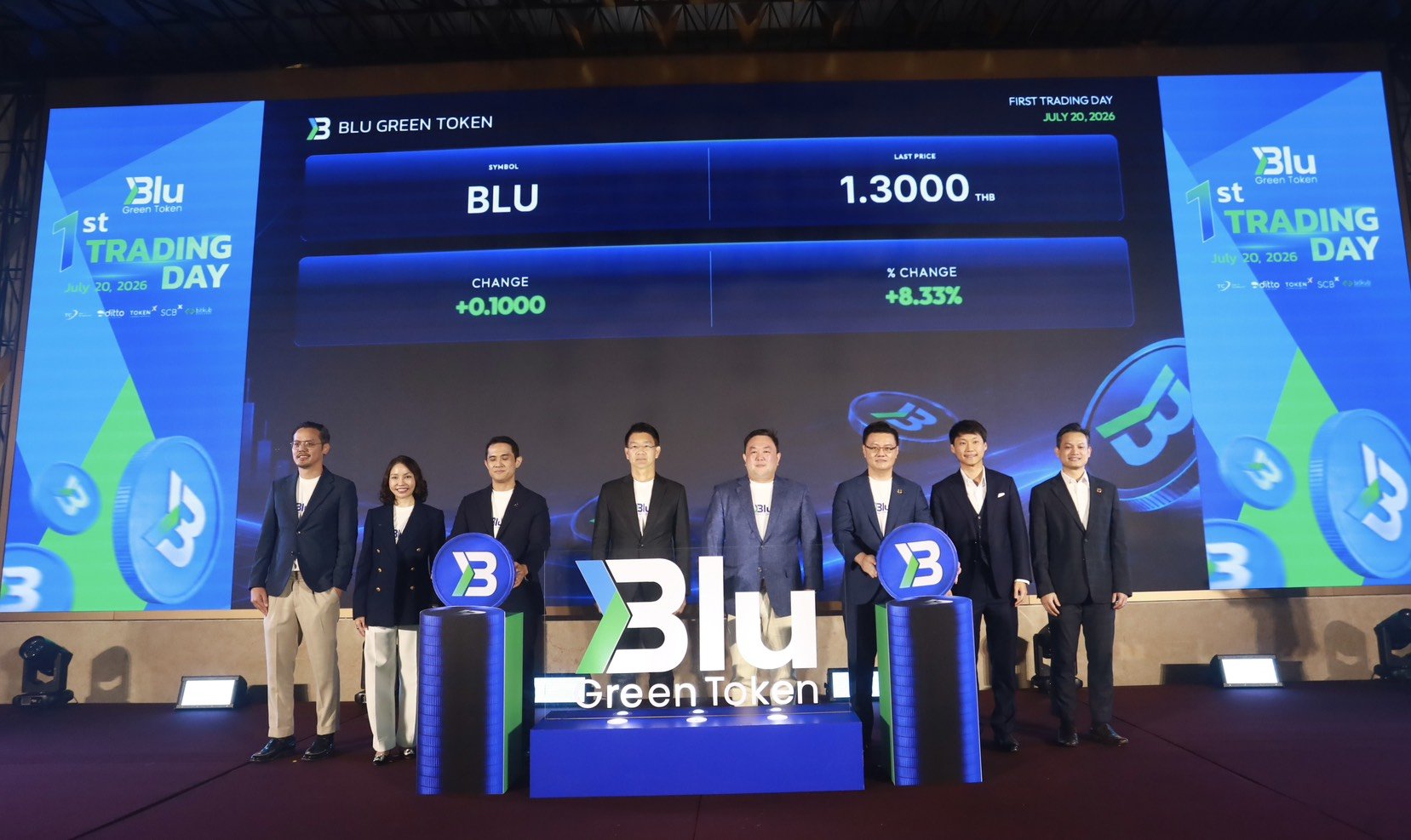 DITTO เทรด Blu Green Token วันแรกพุ่งเหนือจอง !!