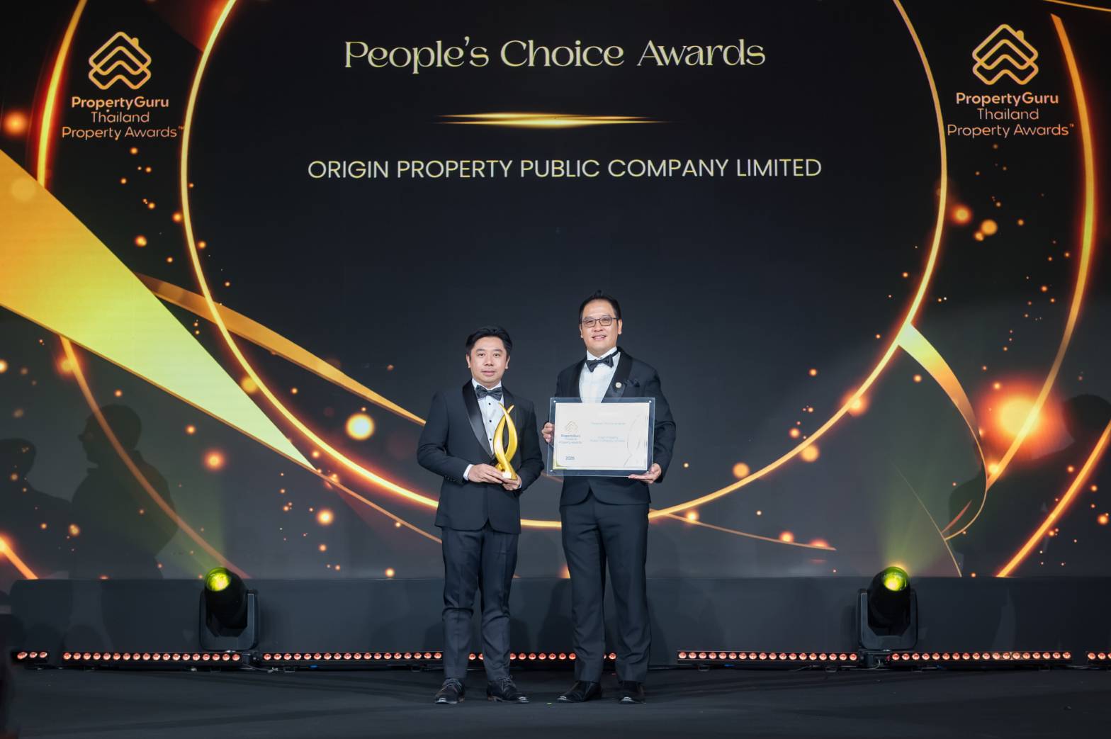 ORIGIN คว้า 3 รางวัลใหญ่ บนเวทีระดับประเทศ PropertyGuru Thailand Property Awards 2026