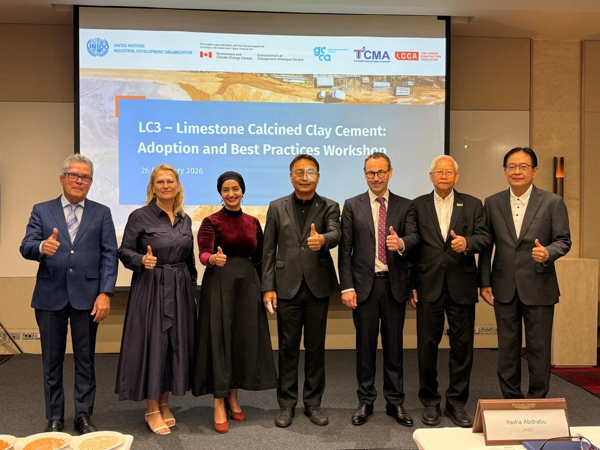 TCMA ผนึกผู้เชี่ยวชาญระดับโลก วางรากฐาน “LC3” เสริมเป้าหมาย NDC3.0 สู่ Net Zero