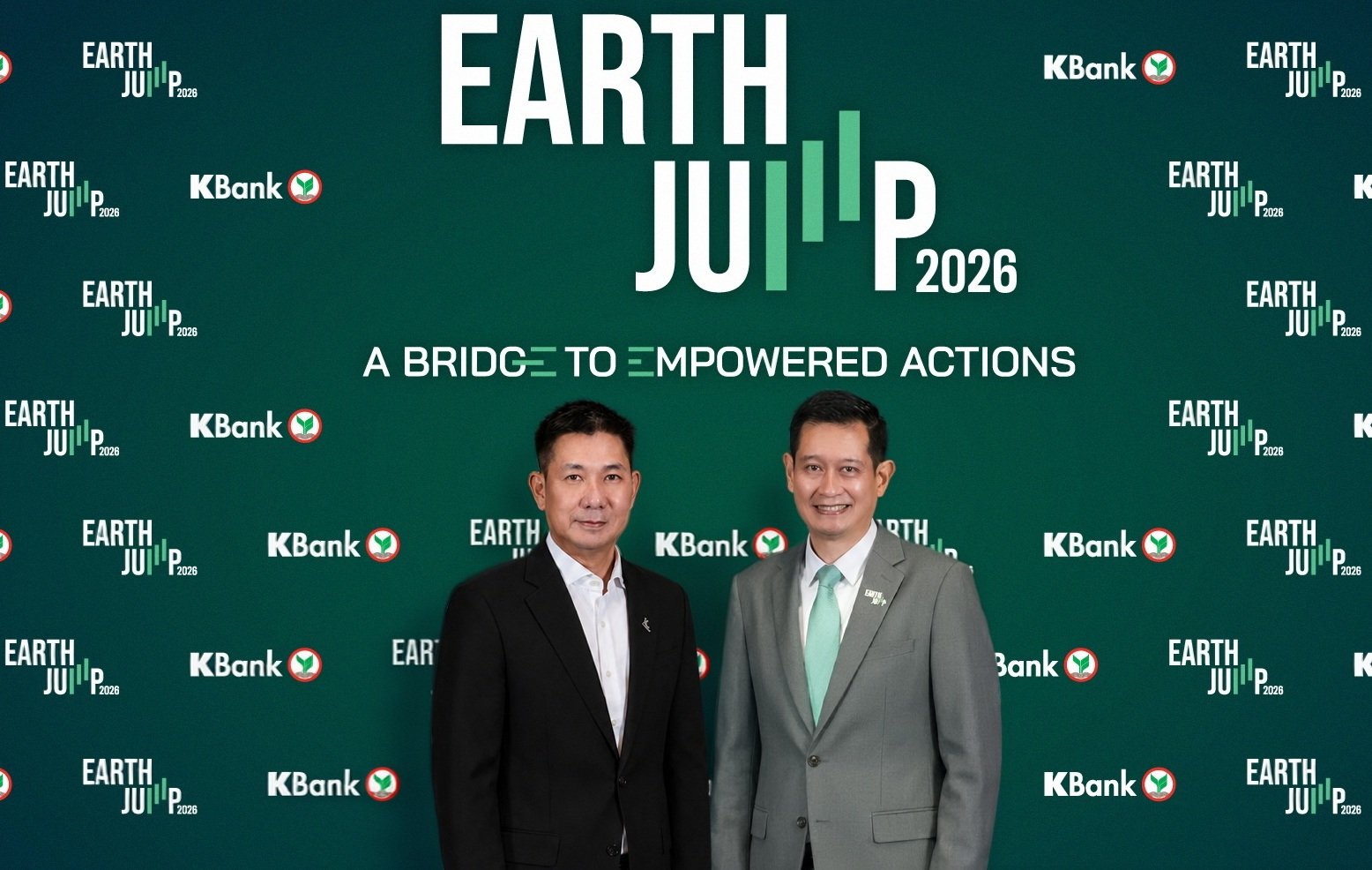 กสิกรไทย – SCGP ตอกย้ำพันธมิตรด้านความยั่งยืนปีที่ 3 ผนึกนวัตกรรมกระดาษรีไซเคิล 100% จัด EARTH JUMP 2026
