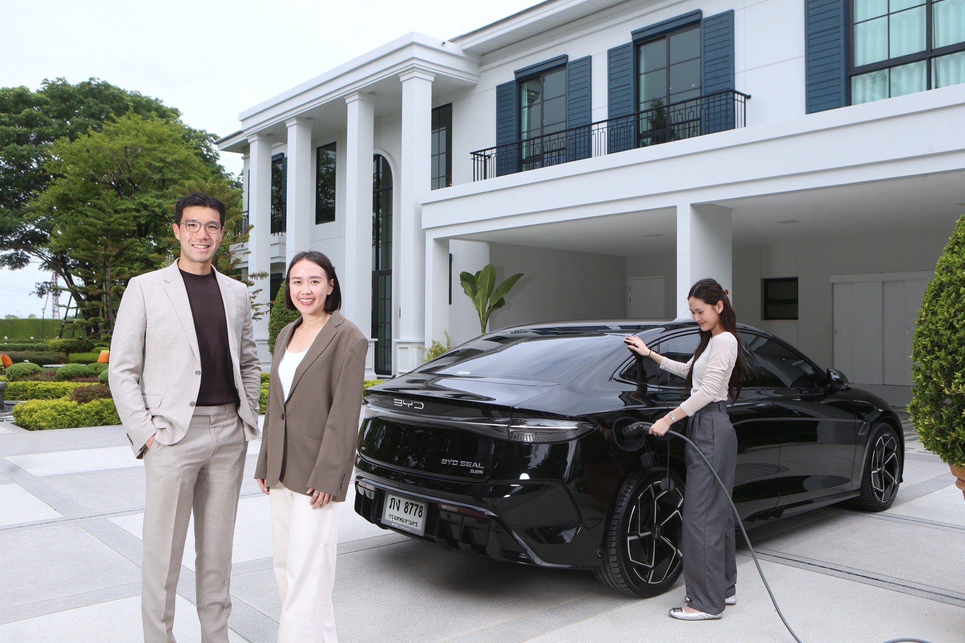 แสนสิริ จับมือ SHARGE ขยายความร่วมมือด้าน EV Charger รับมือพลังงานผันผวน