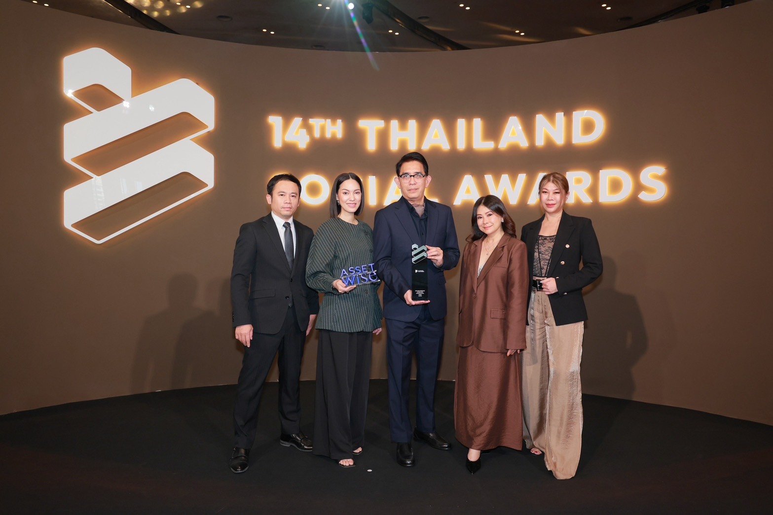 AssetWise” คว้ารางวัล Top 5 จากเวที Thailand Social Awards 3 ปีต่อเนื่อง