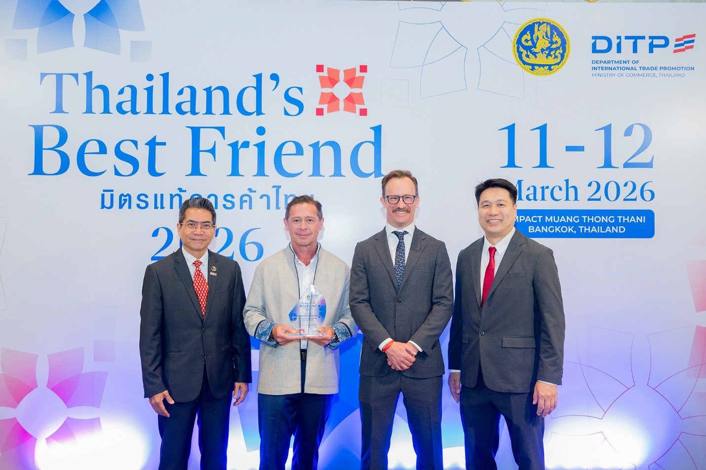 Hawaiian Cement พันธมิตรธุรกิจรายสำคัญของ SCG International คว้ารางวัล Thailand’s Best Friend Award 2026