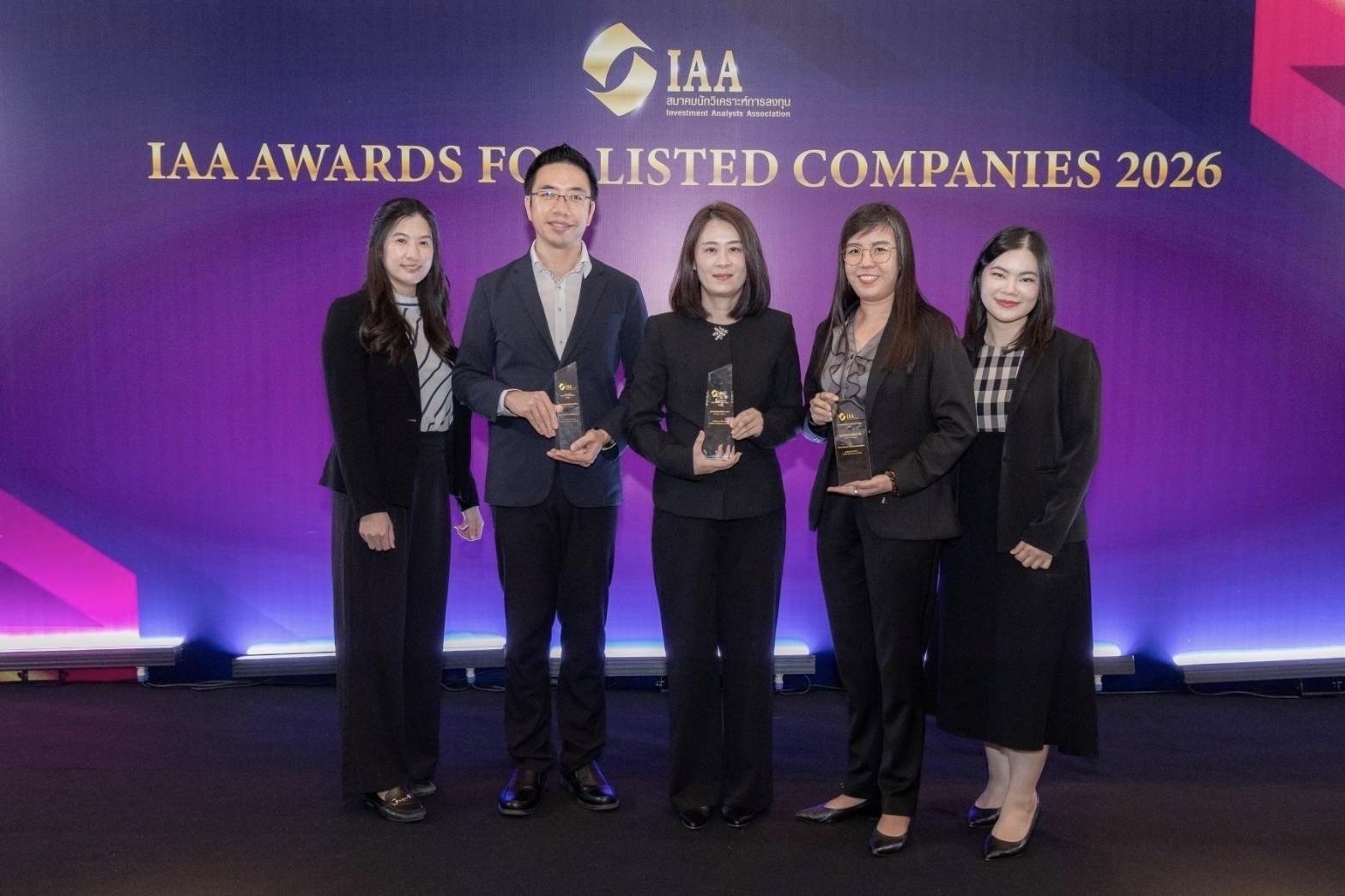 บี.กริม เพาเวอร์ คว้า 3 รางวัลคุณภาพ บนเวที IAA Awards 2026