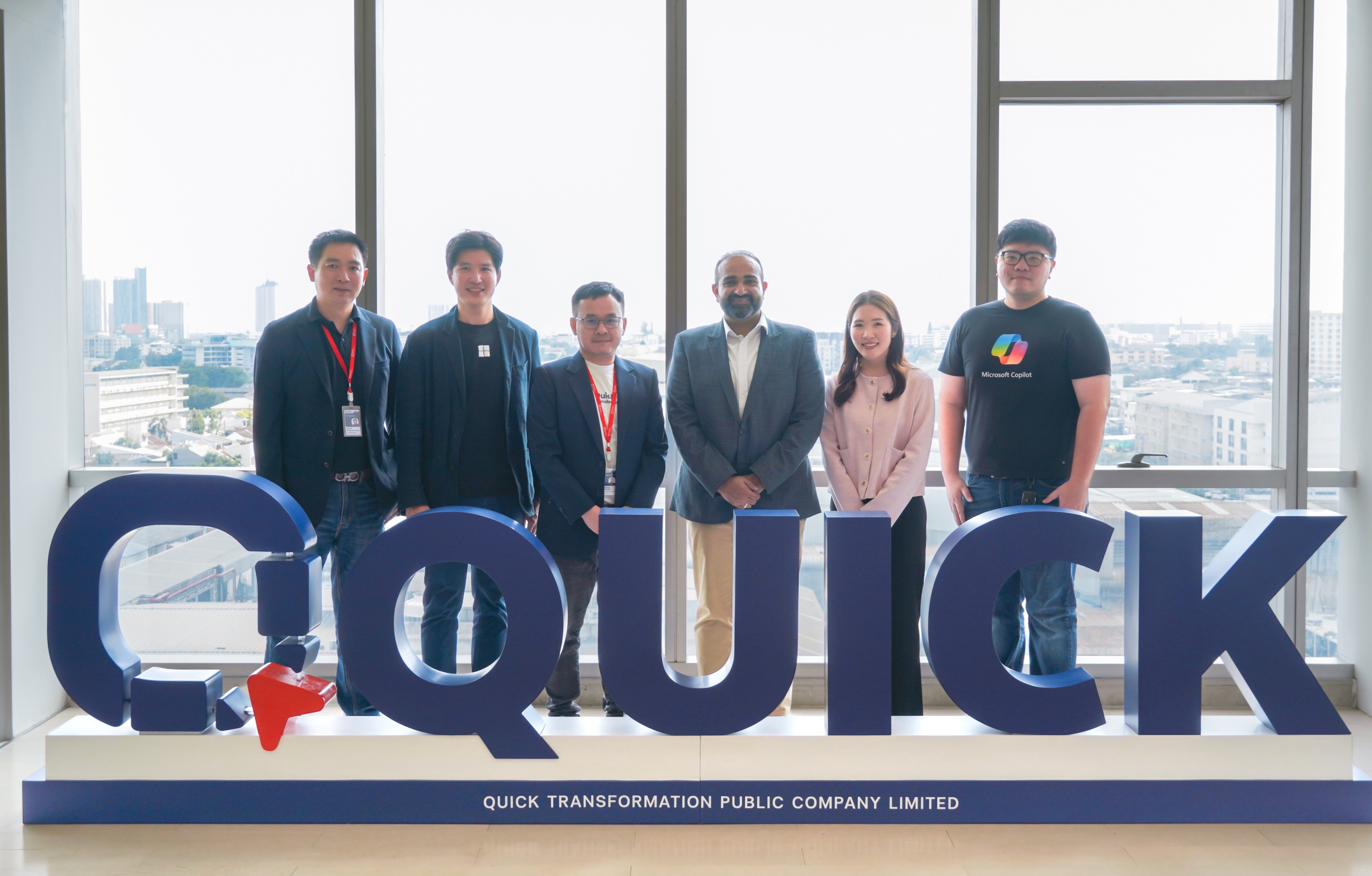 Quick Transformation ร่วมกับ Microsoft Thailand พร้อม Workshop ต่อยอด AI สู่ Use Case