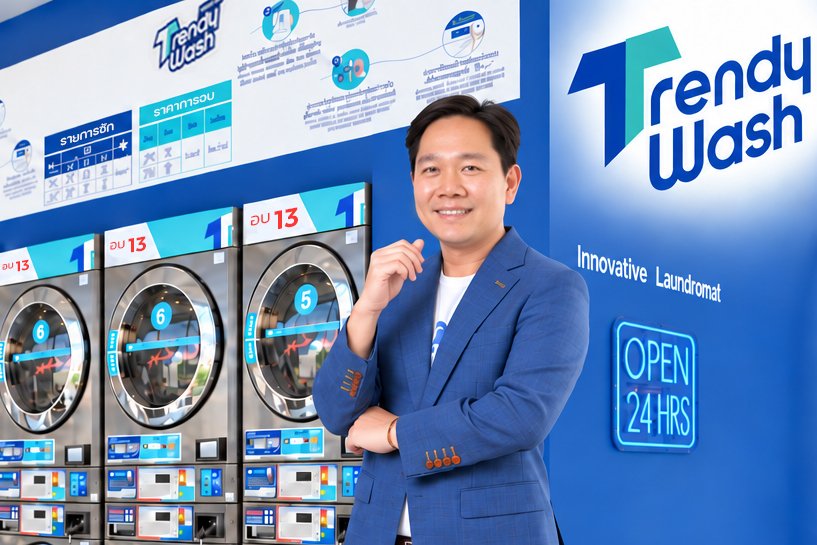 Trendy Wash เปิดมุมคิดเจ้าของแฟรนไชส์ร้านสะดวกซัก จาก “ลูกค้า” สู่ “เจ้าของธุรกิจ” ถ่ายทอดประสบการณ์ สู่เส้นทางการลงทุนที่เติบโตอย่างต่อเนื่อง