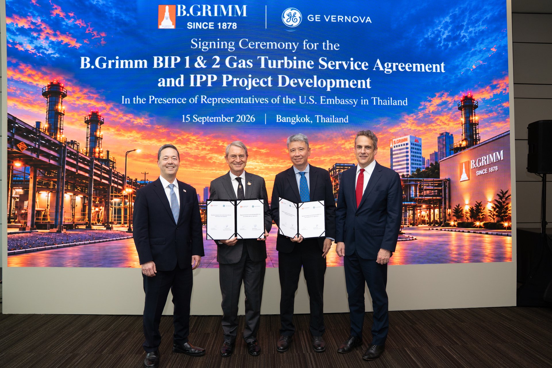 บี.กริม เพาเวอร์ ผนึก GE Vernova ขยายความร่วมมือเชิงกลยุทธ์ ขับเคลื่อนการเติบโตด้านพลังงานระดับภูมิภาคอาเซียน