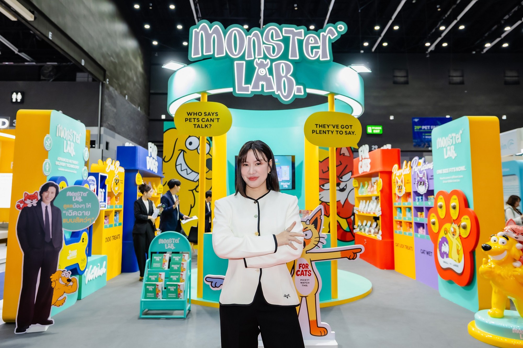 88TH ส่ง MONSTER LAB ปักหมุด Pet Fair South East Asia 2026
