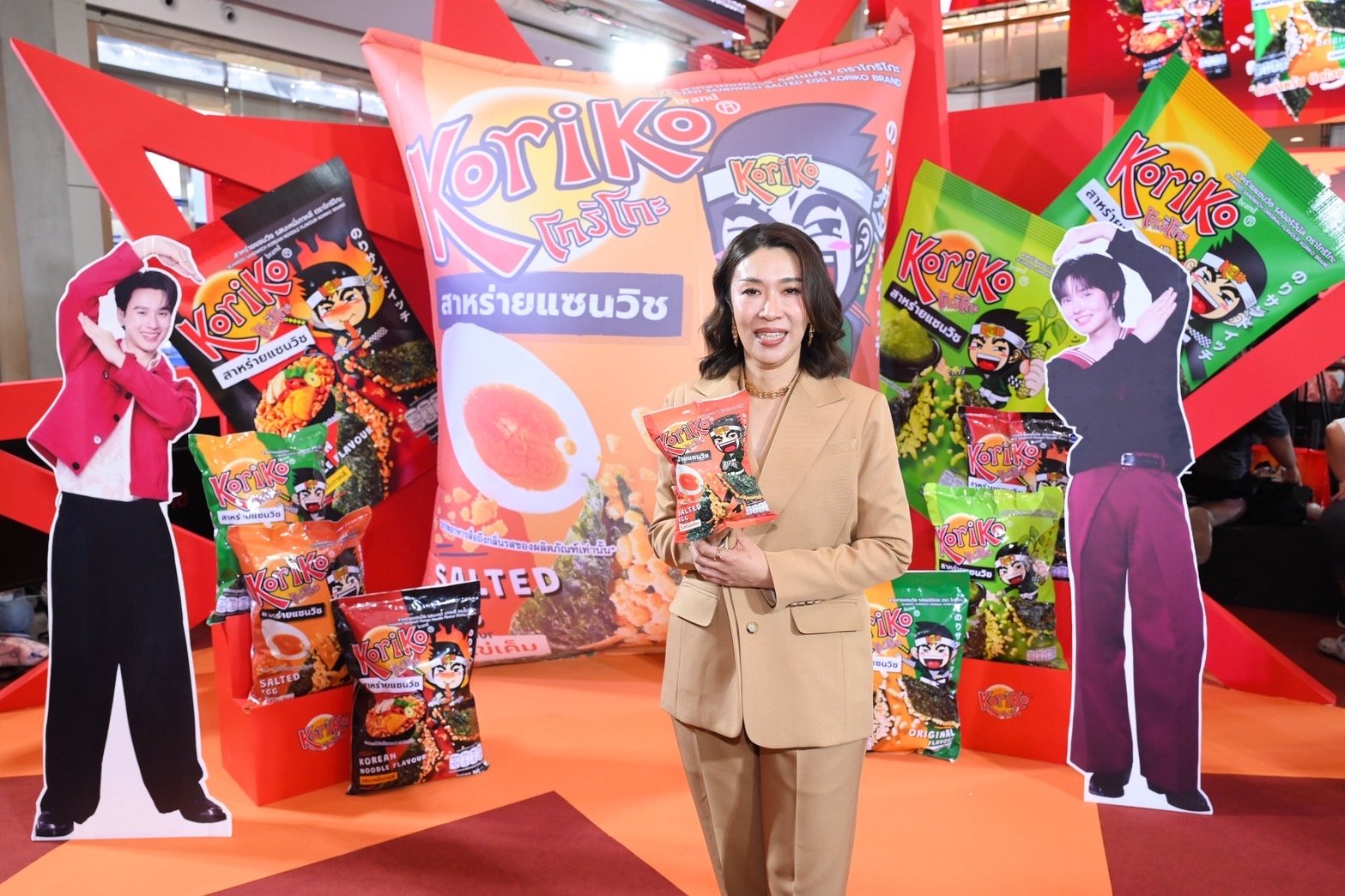 สาหร่าย Koriko ล๊อนช์สินค้าใหม่ “สาหร่ายแซนวิช รสซอสพริกศรีราชา”