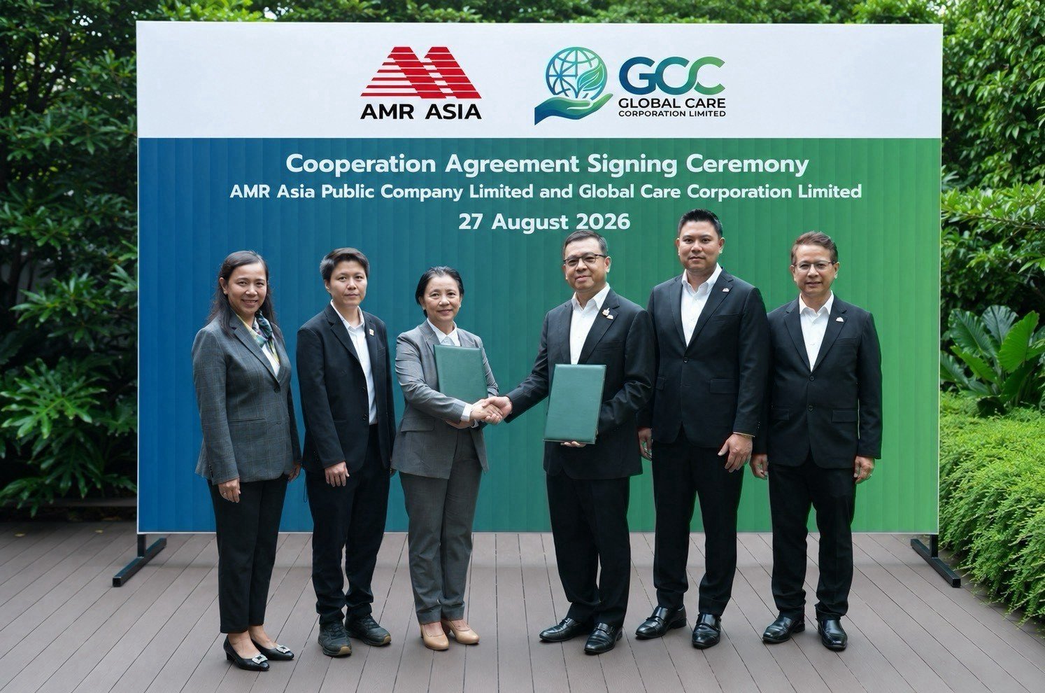 AMR จับมือ GCC ร่วมขับเคลื่อนสู่สังคมคาร์บอนต่ำ มุ่งลดการใช้พลังงานอย่างยั่งยืน บริหารจัดการอาคารอัจฉริยะ (Smart Building) ด้วยระบบ FMS